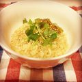 komugiko4's cooksnap of when they made chicken congee ～中華鶏粥.