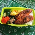 カルチョーフィ's cooksnap of when they made カナダより♪サーモンのメープル焼き弁当.