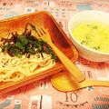 komugiko4's cooksnap of when they made ランチに♪　茸と塩昆布の梅マヨパスタ.