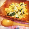 komugiko4's cooksnap of when they made オリーブと卵の洋風ごはん.