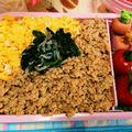 kanaemam's cooksnap of when they made 鶏そぼろとたまごの二色丼.