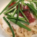 alohapine's cooksnap of when they made 梅と山芋ソースの和風パスタ.