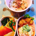 yesmama's cooksnap of when they made 春菊とワカメの柚子胡椒和え.