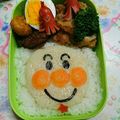 美優鈴♪'s cooksnap of when they made 簡単キャラ弁☆アンパンマン.