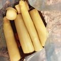 らーてぃん's cooksnap of when they made ホワイトアスパラのお浸し☆めんつゆで簡単.