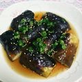 おまめちゃん♥️'s cooksnap of when they made レンジで簡単ダイエット揚げ茄子もどき.