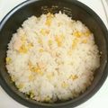 クック72☆'s cooksnap of when they made 簡単！カニ缶とコーンで炊き込みご飯。.