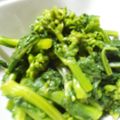 mamesumo's cooksnap of when they made 菜の花の辛子和え.