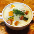 月見なっとう's cooksnap of when they made 簡単♪かぼちゃのクリームスープ♡.