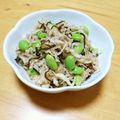 ドルフィンサーモン's cooksnap of when they made コリコリ～❤❤塩昆布＆枝豆ｄｅ切干サラダ.