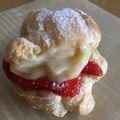 ★hしましま★'s cooksnap of when they made バター無しの簡単シュークリーム 皮.