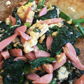 rin0418r24's cooksnap of when they made 簡単☆ほうれん草とウインナーの卵とじ.