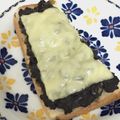 エターニア's cooksnap of when they made ★高菜とゴマ豆腐のピザ★.