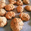 ももぶた７'s cooksnap of when they made ノンオイル(^^)胡麻ごまクッキー♪.
