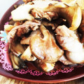 貴裕慧's cooksnap of when they made 簡単！豚と舞茸のシーチキン甘辛炒め.