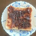 瑠依子's cooksnap of when they made あんこ☆苺ジャムトーストdeシアワセ朝食.