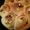 がちゅべとん's cooksnap of when they made HB!シフォン型でさつまいものちぎりパン.