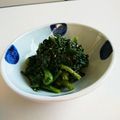 ☆桜兎☆'s cooksnap of when they made 簡単時短!!春菊の辛子胡麻和え.