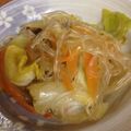 クックZ8J4H4☆'s cooksnap of when they made 豚肉と春雨、キャベツのピリ辛炒め.