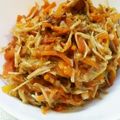 クックUXB66V☆'s cooksnap of when they made にんじんとエノキの味噌味きんぴら.