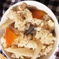 ひこにゃん＊'s cooksnap of when they made 簡単！鶏の旨味たっぷりお万の炊き込みご飯.