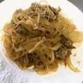 かなヒロ's cooksnap of when they made いい香り！牛肉の春雨炒め.