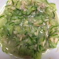 草果花's cooksnap of when they made きゅうりとツナだけ☆簡単酢の物☆.