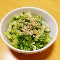 ドルフィンサーモン's cooksnap of when they made セロリの浅漬けナムル.