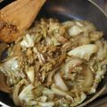ダフニア's cooksnap of when they made キャベツと玉ねぎ❁にんにくゴマ味噌炒め.