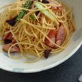 ママんま's cooksnap of when they made 簡単！ドライトマトとアスパラのパスタ♪.