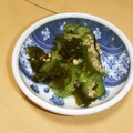 きらり流れ星's cooksnap of when they made すりごま入り☆わかめときゅうりの酢の物.
