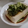 ママんま's cooksnap of when they made めかぶ温豆腐・ラー油添え.