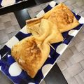 yuki7mizu's cooksnap of when they made 簡単！油揚げ×チーズ×たまご★糖質制限★.