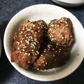 37ばん☆'s cooksnap of when they made 里芋の肉巻き〜甘辛ソースがらめ.