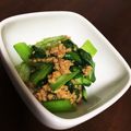 クック6RTSH8☆'s cooksnap of when they made チンゲン菜のそぼろあんかけ.