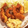 nishimo's cooksnap of when they made お店のようなまっすぐ海老フライ♪.