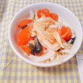  milkchoco's cooksnap of when they made わかめとトマトと新玉ねぎのポン酢あえ.