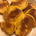 ばのり's cooksnap of when they made 離乳食かぼちゃフレークで豆腐ホットケーキ.