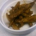 こてたす's cooksnap of when they made ゴボウのゴマ和え.