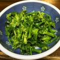 卵せんべい's cooksnap of when they made 菜の花のわさびマヨネーズ和え.