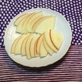 おはなすき's cooksnap of when they made 簡単で美しいりんごの切り方.