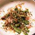 シエンティ's cooksnap of when they made こごみのおかかマヨ醤油和え.