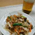 もりはん's cooksnap of when they made 春雨中華風炒め.