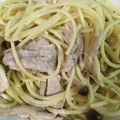 ぽんゆり2006's cooksnap of when they made 豚肉ときのこのチーズクリームパスタ.