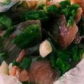 きえまま's cooksnap of when they made オカズに、ツマミに！ブリと胡麻油のネギ塩.