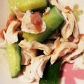 chima25's cooksnap of when they made ♪野菜♪胡瓜とササミの梅味噌和え.