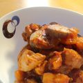 milestone★'s cooksnap of when they made ナスとトマトのピリ辛炒め～♪.