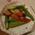 クックK48YSL☆'s cooksnap of when they made お弁当☆アスパラウィンナーのカレーマヨ.