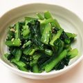 ぽぽりん's cooksnap of when they made 小松菜の塩麹ナムル.
