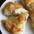 merci0u0's cooksnap of when they made フライパンでりんごのヨーグルトポムポム風.